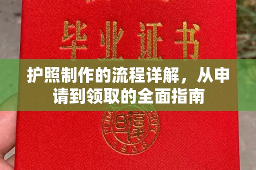 寿光护照制作的流程详解，从申请到领取的全面指南