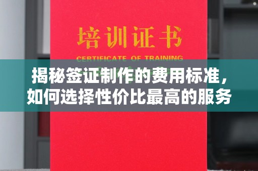 寿光揭秘签证制作的费用标准，如何选择性价比最高的服务？