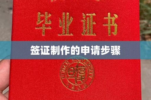 寿光签证制作的申请步骤