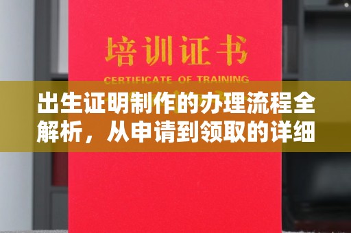 寿光出生证明制作的办理流程全解析，从申请到领取的详细指南