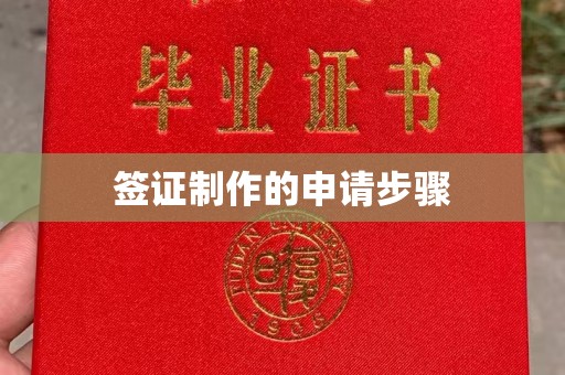 寿光签证制作的申请步骤