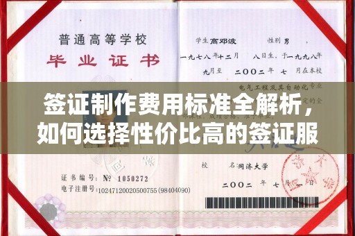 寿光签证制作费用标准全解析，如何选择性价比高的签证服务？