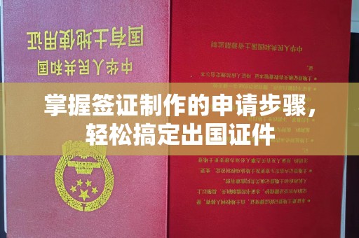 寿光掌握签证制作的申请步骤，轻松搞定出国证件